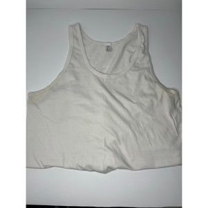 Basic Simple White Tank Tops